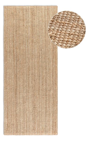 Staza jutenia u prirodnoj boji 80x200 cm Bouclé – Hanse Home