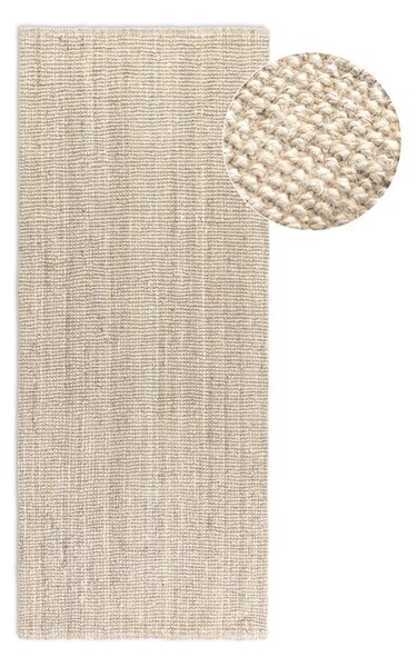 Krem staza jutenia 80x200 cm Bouclé – Hanse Home