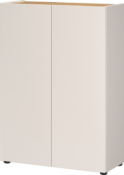 Krem ormarić u dekoru hrasta 74x105x33 cm Alviano – Germania