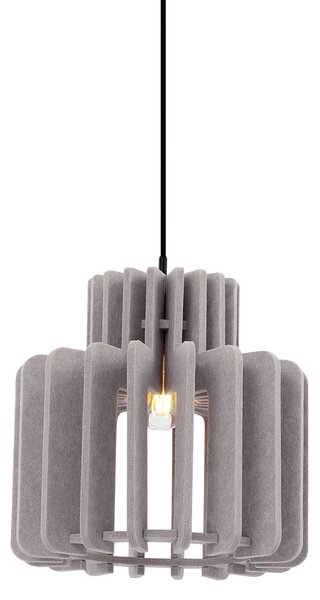 Retro visilica crna s taupe sjenilom - Felt