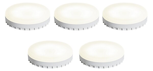 Set od 5 GX53 prigušivih LED žarulja s toplim svjetlom 7W 750 lm 2700K-4000K