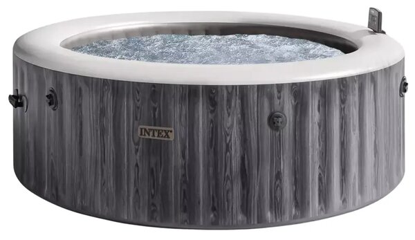 Bazen na napuhavanje Intex 6-osoba Greywood Deluxe okrugli bubble spa set