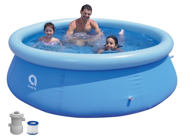 Bazen na napuhavanje Avenli 2.4m x 63cm set + filter pumpa