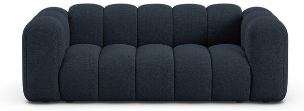 Tamno plava sofa od šenila 200 cm Lupine – Micadoni