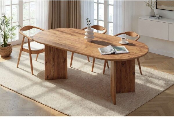 Blagovaonski stol u dekoru bora 90x200 cm Sabella – Kalune Design
