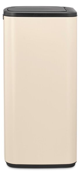 Bež željezna kanta za smeće na dodir 30 l Bo Touch – Brabantia