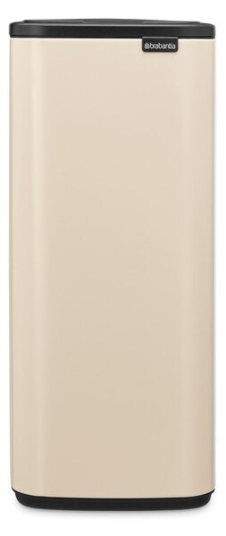 Bež željezna kanta za smeće na dodir 30 l Bo Touch – Brabantia