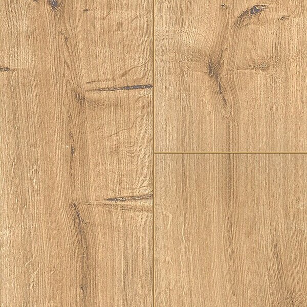 LOGOCLIC Ambienta Laminat Hrast Napoli (Bež, Rustikalni pod, 1.288 x 195 x 10 mm) + BAUHAUS jamstvo 30 godina