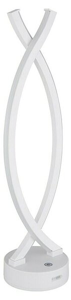 Globo Stolna LED svjetiljka Hela (Visina: 41 cm, Bijela, Topla bijela)