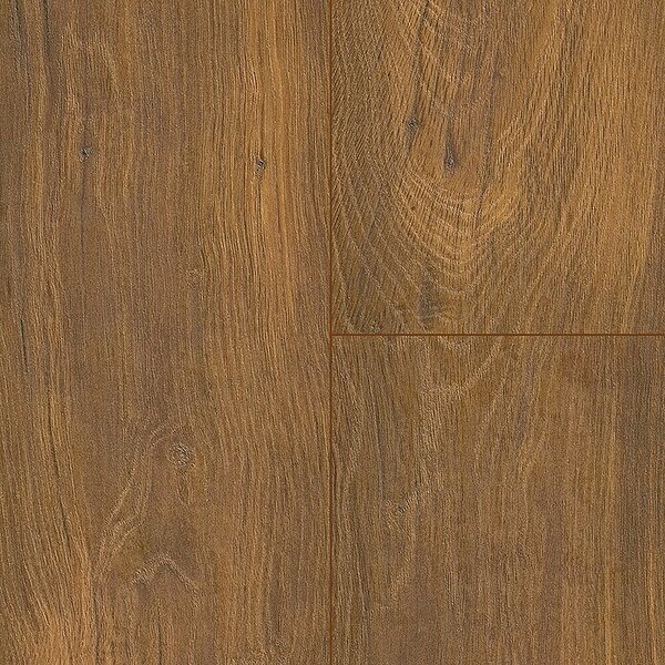 LOGOCLIC Vinto Laminat Hrast Wide Porto (Smeđa, Rustikalni pod, 1.288 x 330 x 8 mm) + BAUHAUS jamstvo 20 godina