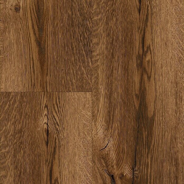 LOGOCLIC Ambienta Laminat Hrast Mirandola (Smeđa, Rustikalni pod, 1.288 x 195 x 10 mm) + BAUHAUS jamstvo 30 godina