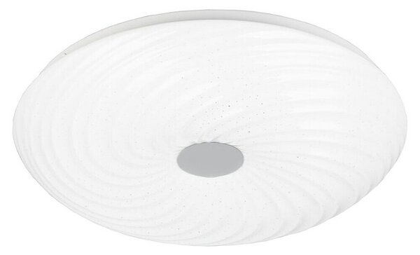 Trio Leuchten Okrugla stropna LED svjetiljka Gravity (22 W, Ø x V: 37,5 x 7,5 cm, Bijela)