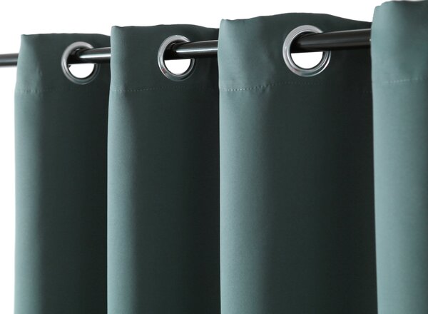 Petrol plava zavjesa OXFORD 140x250 cm Sistem za vješanje: Traka za nabiranje