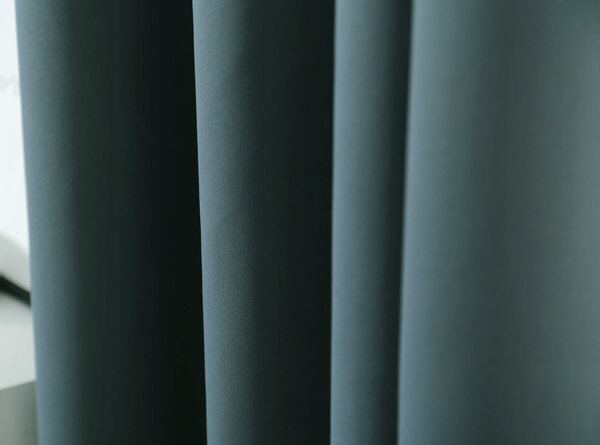 Petrol plava zavjesa OXFORD 140x250 cm Sistem za vješanje: Traka za nabiranje