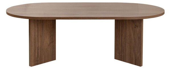 Tamno smeđi stolić za kavu u dekoru oraha 60x119 cm Sable – Kalune Design