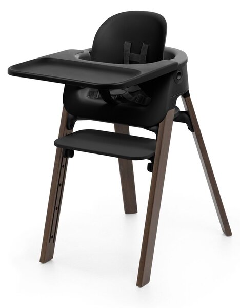 STOKKE hranilica Steps black/warm brown
