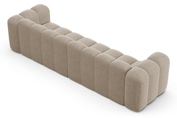 Bež sofa od šenila 290 cm Lupine – Micadoni