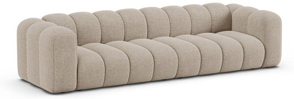 Bež sofa od šenila 290 cm Lupine – Micadoni