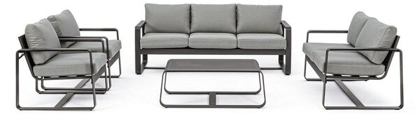 Vrtni stolić za kavu aluminijski 62x105 cm Merrigan – Bizzotto