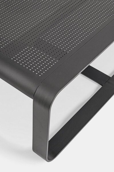 Vrtni stolić za kavu aluminijski 62x105 cm Merrigan – Bizzotto