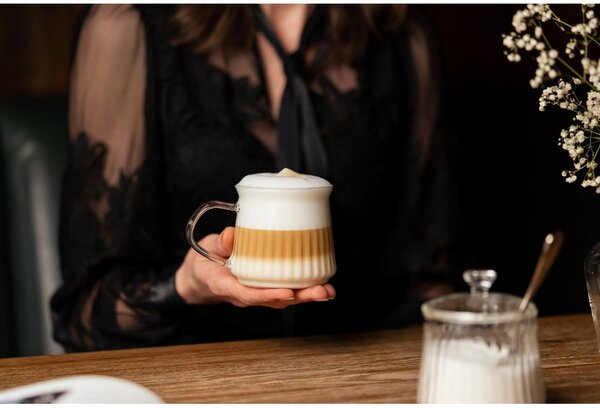 Šalice u setu 2 kom za cappuccino/s dvostrukom stijenkom 320 ml Mia – Vialli Design