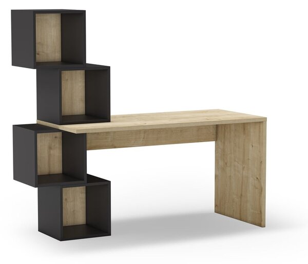 Radni stol u dekoru hrasta 60x154 cm Cubik – Marckeric
