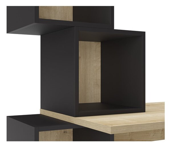 Radni stol u dekoru hrasta 60x154 cm Cubik – Marckeric