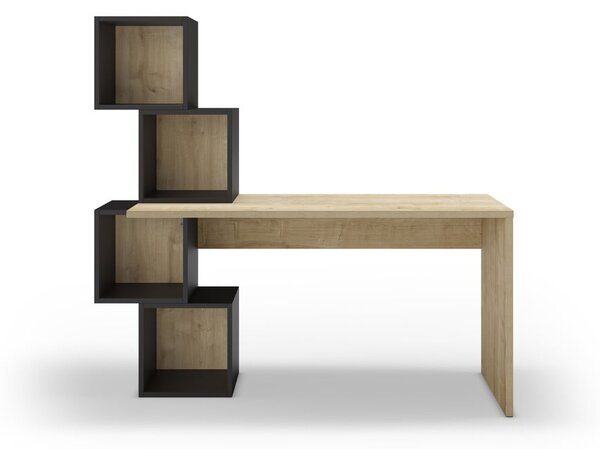 Radni stol u dekoru hrasta 60x154 cm Cubik – Marckeric