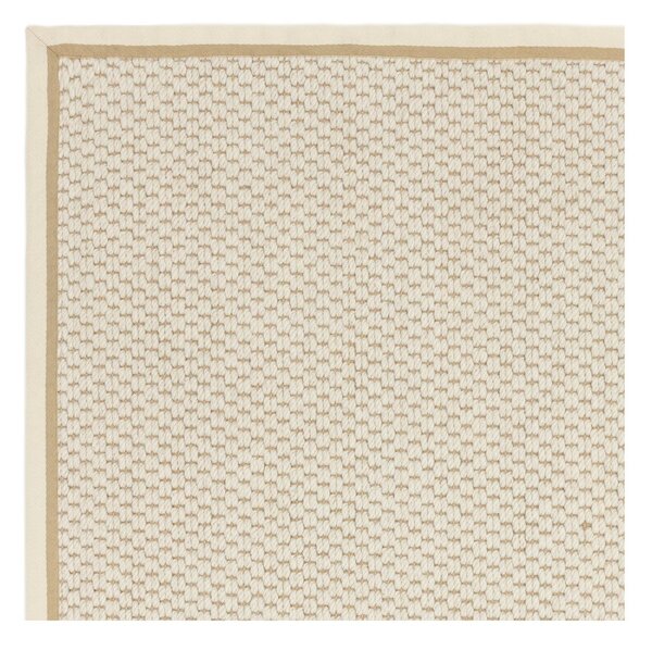 Krem obostrani/ručno rađen tepih od mješavine vune 80x160 cm Korra Double Loop – Asiatic Carpets
