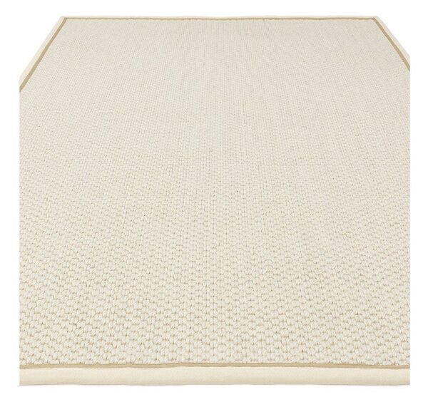 Krem obostrani/ručno rađen tepih od mješavine vune 80x160 cm Korra Double Loop – Asiatic Carpets