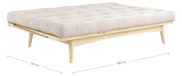 Kauč na rasklapanje Karup Folk Clear/Linen