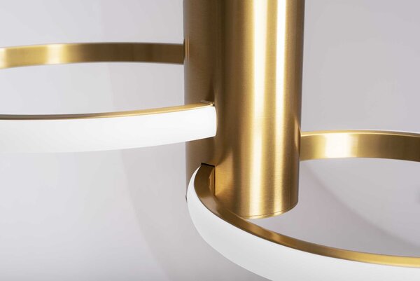 Kristalna stropna svjetiljka zlatna APP1403-CW Brush Gold