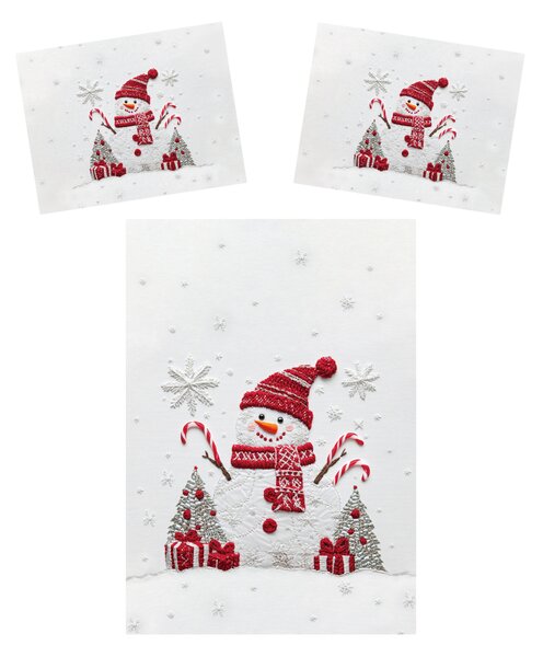 3D posteljina od mikrovlakana CANDY FROST šarena Dimenzije posteljine: 2 ks 70 x 90 cm | 140 x 200 cm