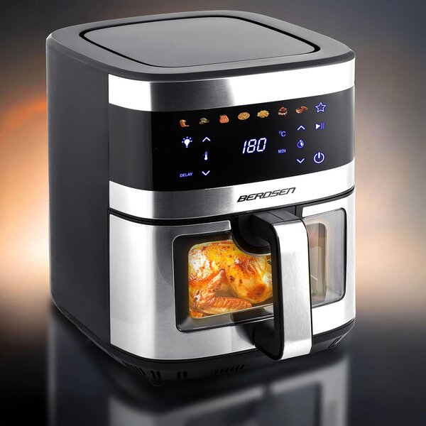 Air fryer Berdsen BD-656 srebrna