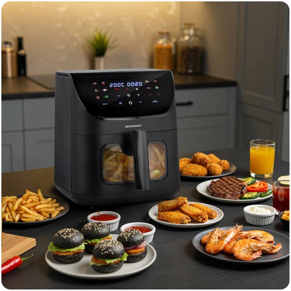 Air fryer - Berdsen BD-660 crna