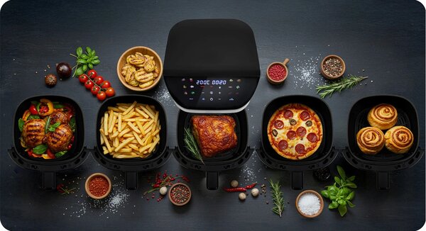 Air fryer - Berdsen BD-660 crna