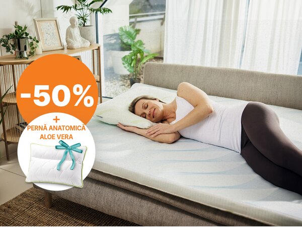 Nadmadrac Aloe Vera Vitalis 2u1 Dormeo 5 cm