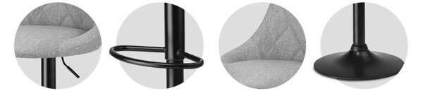 Barska stolica - Kast mat fabric set od 2x