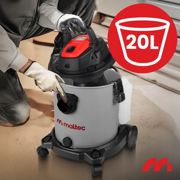 Usisavač za mokro/suho usisavanje, čišćenje tapeciranog namještaja i tepiha MalTec MasterWash 2200W