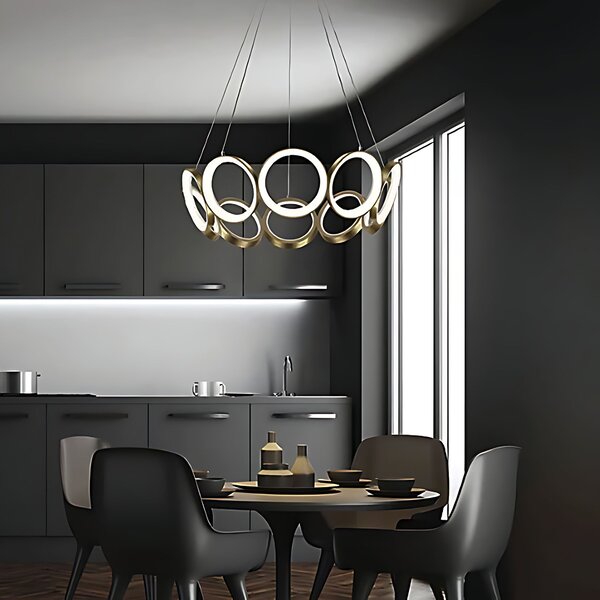 LED svijetiljka APP1800-CP Brush Gold