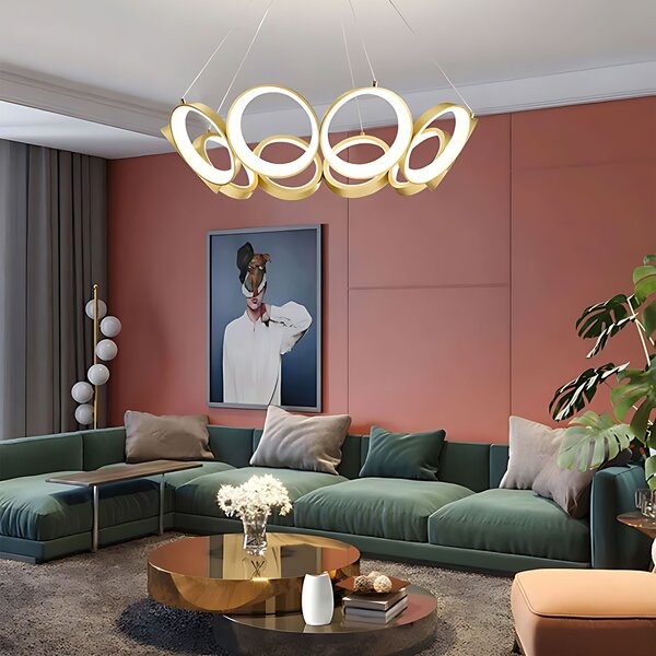 LED svijetiljka APP1800-CP Brush Gold