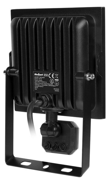 50w vanjski led reflektor crni 4000k ip44 sa senzorom pokreta - 1463416