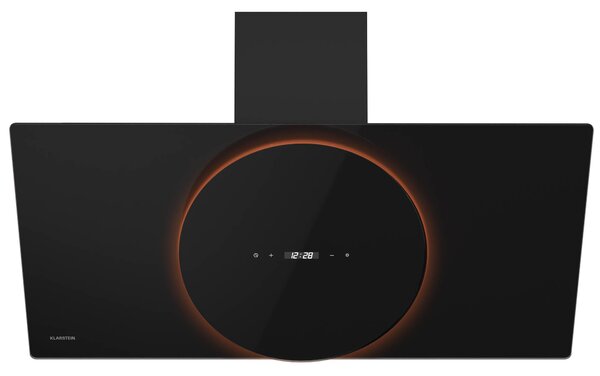 Klarstein Total Eclipse napa, LED osvjetljenje, dodir, 594,2 m³/h, ekstrakcija/recirkulacija