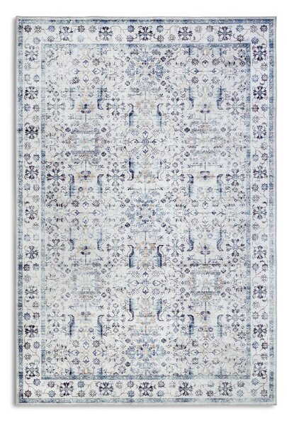 Svijetlo plavi tepih 160x230 cm Saveh Cream Blue – Elle Decoration