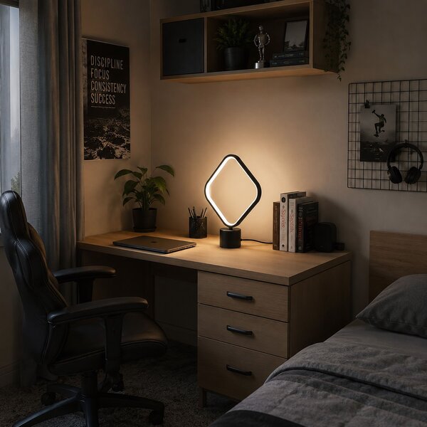 Noćna LED svjetiljka LHJ124-T Crna