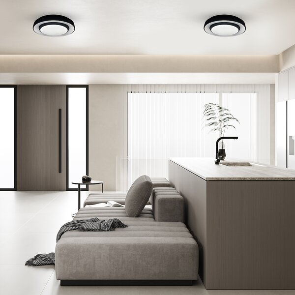NAOMI SMART stropna svjetiljka 380 mm 24W LED RGB