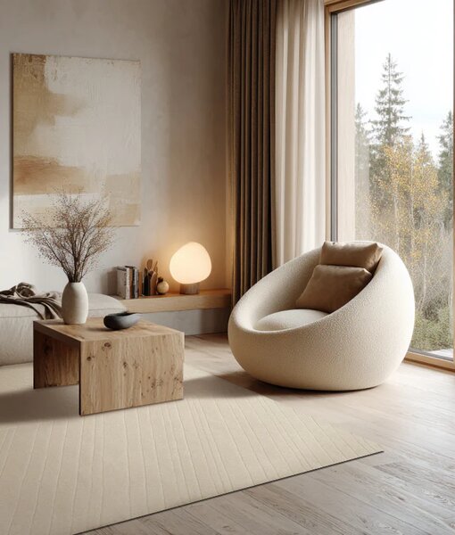 Vuneni Tepih Arrow Beige