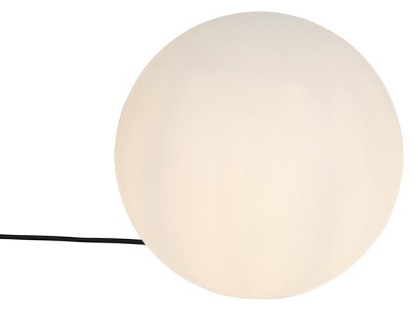 Moderna vanjska svjetiljka bijela 35 cm IP65 - Nura