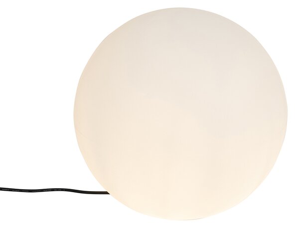 Moderna vanjska svjetiljka bijela 45 cm IP65 - Nura