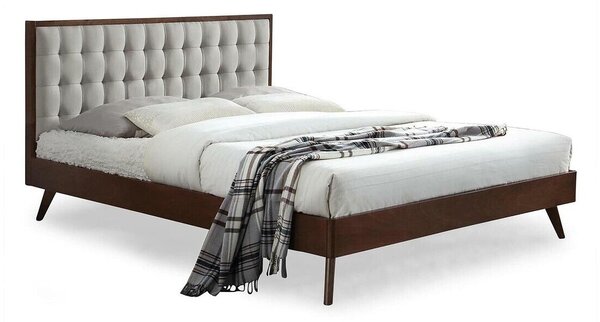 Krevet Houston 968Bračni, Smeđa, 160x200, Drvo, Basi a doghePodnice za krevet, 166x209x106cm